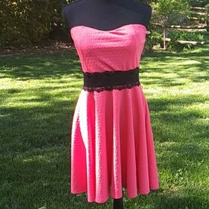 Wild Daisy XL orange and black dress